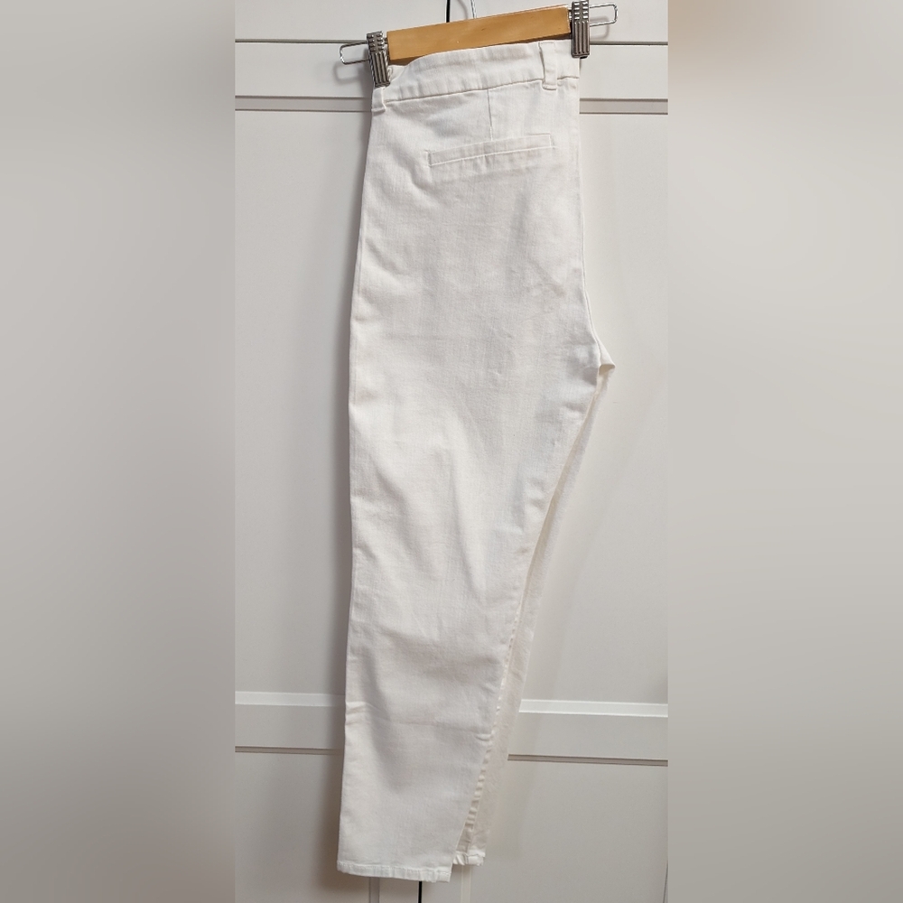 Ankle Dress Pants - White - Size 8 - Picture 3 of 3